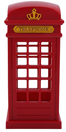 Zunate Vintage Gul LED Skrivbordslampa |Dimbar Retro Telefonkiosk