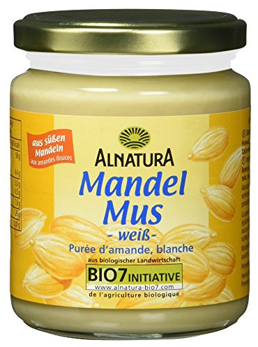 Alnatura Bio Mandelmus Weiß, Vegan, 250g