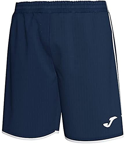 Short pour Homme, Taille L, Marine Foncé/Blanc