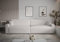 3E 3xE living.com Schlafsofa Alvito 2X BIS, Farbe: Weiß. Material: Kord. A: B: 312 cm, H: 85 cm, L: 94 cm, Sofa mit Bettkasten und Schlaffunktion, Bettsofa, Schlafcouch, Sofa Bed, Schlafsofa.