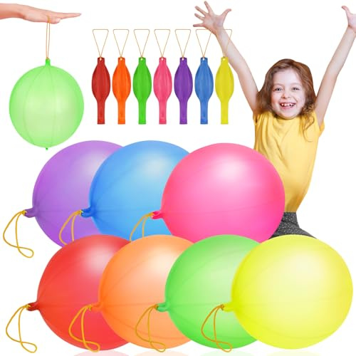 AOOSU Punchballonger, gigantiska ballonger, lätt att blåsa upp, stor ballong