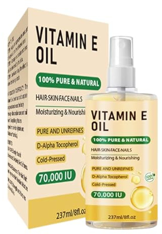 Huile Anti-Cicatrices | Lotion 227 ml Pour Peau, Vergetures Et Cheveux - Huile Corporelle Hydratante | Pour Visage, Imperfections, Grossesse, Femmes, Mère, Ongles, Cuir Chevelu, Ventre Et