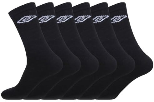 Umbro Homme Chaussettes Umb/1/Tenx6, Noir, 39-42 EU