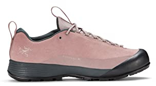 Arc'teryx Konseal FL 2 Leather GTX Shoe Women's | Fast and Light Gore-Tex Leather Approach Shoe | Dark Verra/Glitch, 9.5