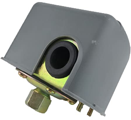 ZYIY 20-80PSI Druckschalter Wasserpumpe Druckschalter Einstellbarer Doppelfederpol druckschalter nachHause Wasserpumpe Druckschalter 20-80PSI,110V230V Wasserdruckschalter Druckwächter Für Gartenpumpe