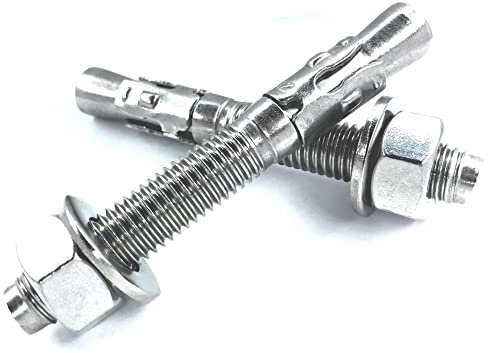 Ankerbolzen aus rostfreiem Edelstahl V2A Ankerschraube Schwerlastanker Bolzendübel M10x70-1Stk.|norm-genau®