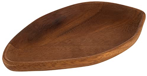 APS 790 - Cuenco de madera de acacia engrasada, 16,5 x 9 x 2 cm