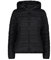 CMP - Damen Nylon Jacke mit abnehmbarer Kapuze, schwarz, 50