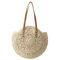 Xusxes Panier De Plage Paille Sac Bandoulière Rétro Rond Sac À Bandoulière Rotin De Paille Pour Beige À Main Femme Ete Paille De Plage Paille Pour les voyages, les vacances, les loisirs