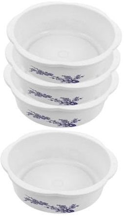 BESTonZON 4pezzi Vaso Per Piante Acquatiche Rotondo Ciotola Per Ninfee e Fiori Di Loto Vaso Per Fiori Idroponici Decorativo Per Interno Ed Esterno