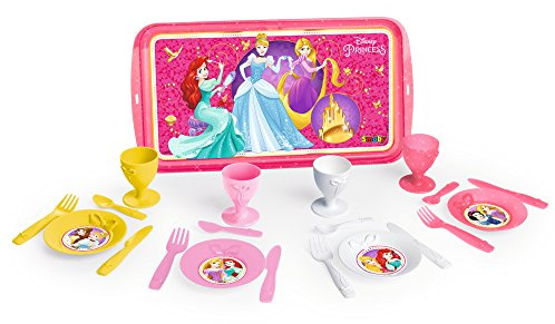 Smoby 310547 – Disney Princess teservis med bricka