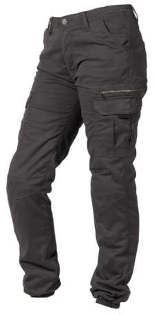 Motoblouz NAZAIRE LADY Pantalon Moto Femme Toutes saisons Gris Certification CE
