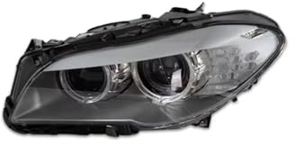 QILINGS Faro Principale per BMW F10 F18 F11 Serie 5 2009-16 63117271911 Ricambi Auto 1 Pezzo Copertura in Vetro per Faro allo Xeno Anteriore Sinistro Fari Anteriori Auto