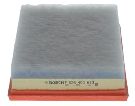 Bosch Filtro Aria per Auto S0613 - Trattiene le particelle solide all'esterno della presa d'aria - Resistente all'umidità ed altamente resistente alla trazione
