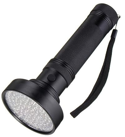Housoutil 100led Uv395nm Uv-taschenlampe Zur Erkennung Von Urinflecken Bei Haustieren Multifunktional Für Geld Schmuck Ausweise Geocaching