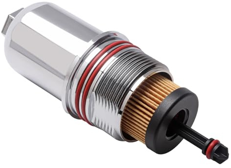 Aluminium Oil Filter Cap Cover Compatible With Ford Lincoln Vehicle Fusion F150 Bronco Edge Explorer 2015-2021, Aviator Continental MKX MKZ 2016-2022, Replace#FT4Z6A832C FT4Z-6A832-C