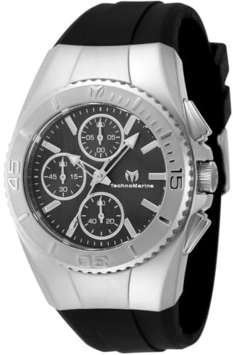 TechnoMarine Cruise Chronograph Quartz Black Dial Unisex Watch TM-124033