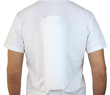 SomnoShirt Camicia anti-russamento per prevenire la situazione in sonno - Flex Point Set con punta ABC per dormire X-Grande / 54 Bianco