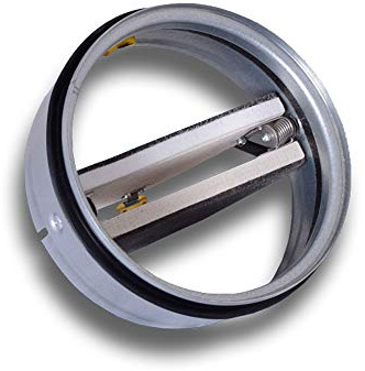 Clapet de protection contre l'incendie avec système de fermeture automatique Ø 100 mm 90 min