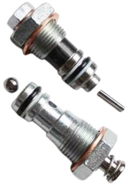 Milageto Accesorios para transpaletas hidráulicas para carretes de válvulas Kit de reparación de carretillas Elevadoras con Anillo de Sellado Componentes de