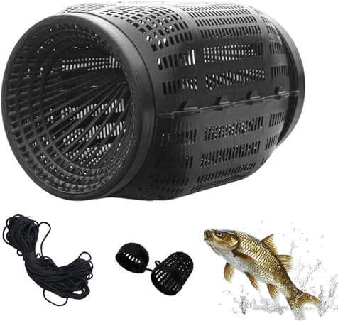 Crayfish Trap - Lightweight Fishing Bait Trap | Portable Crayfish Crawdad Shrimp | Freshwater Crab Traps | Outdoor Fishing Traps for Fish, Lobster, Crab, and Shrimp