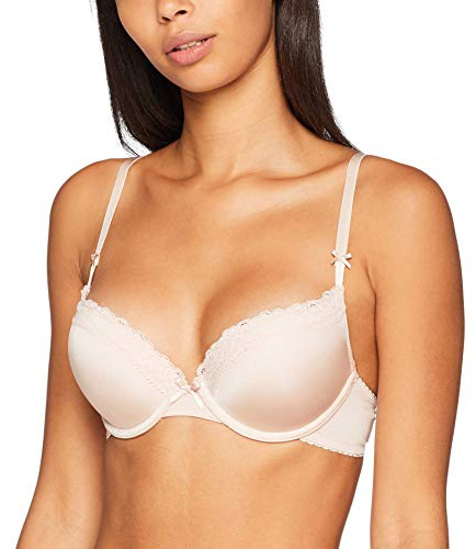 s.Oliver Femme Push-up-BH Soutien-Gorge Push-up Not Applicable, Beige (Nude 4620), 90B (Taille Fabricant: 75B)