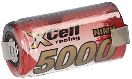 SUB-C Akku Zelle 5000mAh 1,2V NIMH Hochleistungszelle mit Z Lötfahne