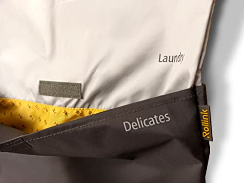 Rollink Wäschesack - Laundry Bag, Premium-Reisewäschsack, Unisex, Zwei Hauptfächer für Schuhe und benutzte Wäsche, perfekt Ergänzung für die faltbaren Koffer
