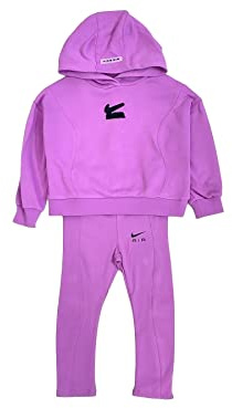 Nike - Tuta da Ginnastica Viola per Bambini 6-7 Anni