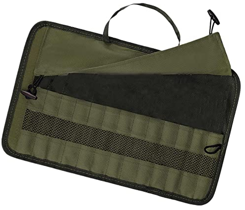 Borsa organizer per stoviglie, borsa organizer per utensili da cucina, borsa per posate da campeggio, portaposate impregnata, organizer per utensili da cucina, borsa da campeggio, beauty case da