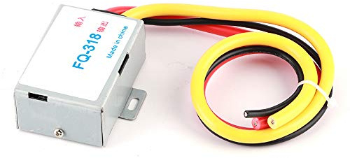 AOWINHIT Filtro di Potenza Soppressore di Rumore Stereo Riduttore di Ricambio in Ferro per per Auto 12 V,Apparecchiature Audio e Video per Auto