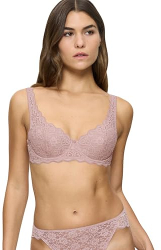 Triumph Damen BH Amourette WHP, mit Bügel, Gepolstert, Verstellbare Träger, 80E, Mauve Rose