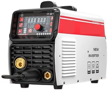 Máquina De Soldadura Semiautomática MIG Pulse/Lift TIG/MMA, Inversor De Pantalla LED, Soldador De Aluminio, Soldadura Sin Gas