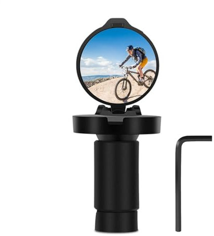 Plugg, Cykel Tillbehör, Backreflektor, Cykelreflektor, Urban Cykling, Styrstångsände, Justerbar Cykelreflektor med Akryllinser för Urban Cykling, Utomhusridning och Pendling
