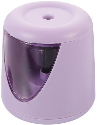 WEKADRIN Sacapuntas Eléctrico Multifuncional para Diseño Compacto y Portátil Afilador Automático Seguro y Fácil de Usar Regalo para Estudiantes y Artistas