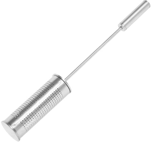 SWETRACE Infusor de Té Portátil de Acero Inoxidable, Tubo Filtrante Pequeño Malla Fina para Colador de Té Suelto, Filtro Reutilizable Resistente al Calor para Uso en Hogar y Oficina