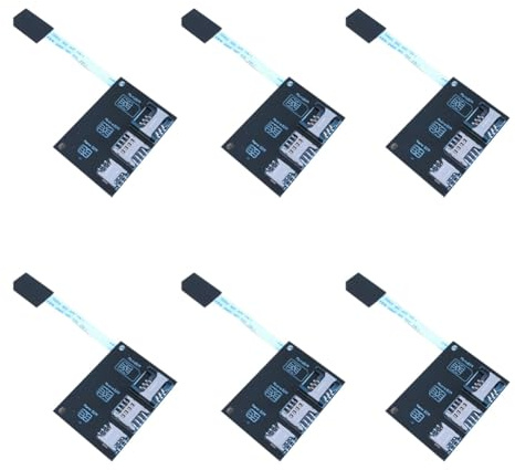 Mokamika 6 x 2730 external nano SIM aktiveringsverktyg omvandlare till smartkort IC kort förlängning 4-i-1 för SIM-kort adapter set