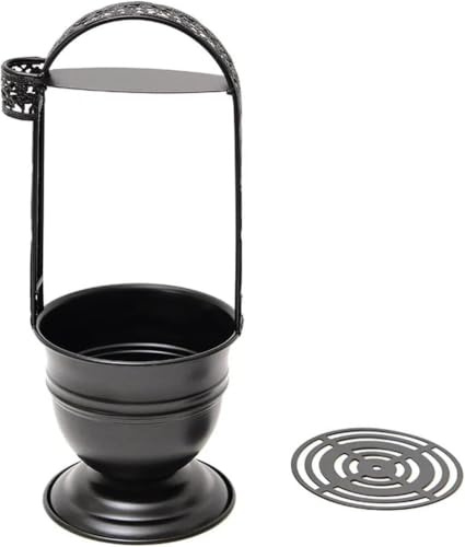Kolkorgar i rostfritt stål, vattenpipa, kolkorg, tillbehör för vattenpipa/grill (Small storlek)