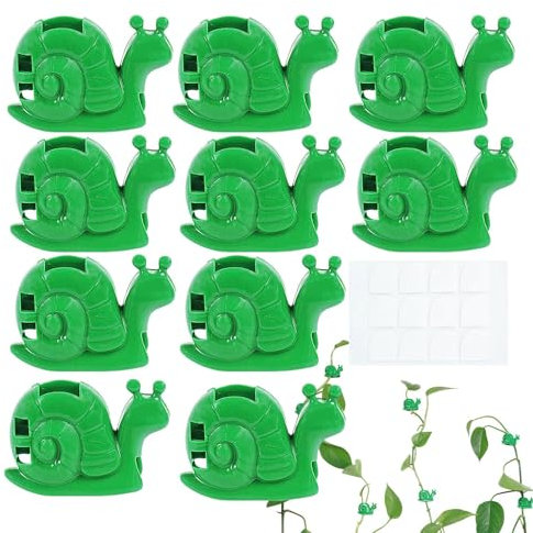 Nixiara Plant Clips for Support, Plant Support Clips | Shaped Vine Clips | Propagation Buddy Vines Holder for Tomatoes Cucumbers Roses Shrubs