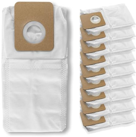 CLEANmaxx 10 bolsas de aspiradora de 3,5 l – Bolsas de repuesto para aspiradoras CLEANmaxx AeroTec 500 | sin fugas, sin desgarros, ideal para alérgicos