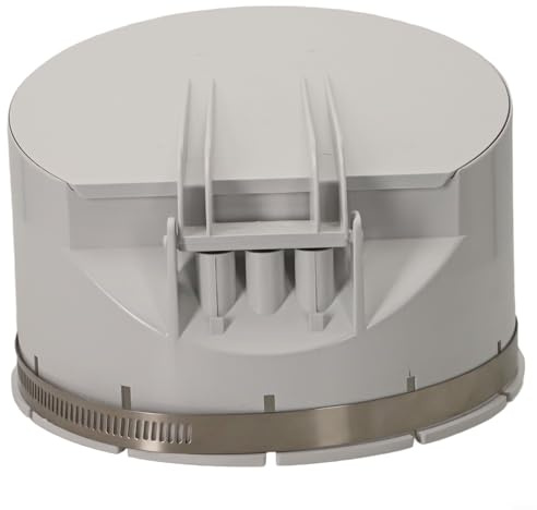 GANCEI Válvula de remanso de Pvc, Válvula de retención de tubería de drenaje Anti-olor Filtro de cubierta de tubería de drenaje 50-160mm PVC Filtro de tubo de lluvia (160mm)