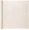 Ventanara® Balkonverkleidung Sichtschutz PVC Balkonumspannung Zaun Verkleidung Blende Windschutz Folie 500 x 75 cm Creme