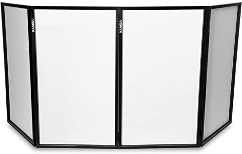 VONYX DB2 Set di 4 Tessuti di Ricambio Lycra per Schermo Bianco di Illuminazione per DJ Disco Mobile Stand Booth