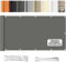 WEALSFUN Balkonabdeckung (390Größen & 8 Farben) Balkonverkleidung Ohne Bohren blickdichte Wind UV-Schutz mit Ösen Kabelbinder Kordel,90X200CM Grau
