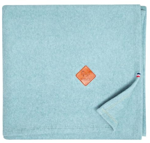 Sevira Kids - Barnfilt i vanlig fleece tillverkad i Frankrike