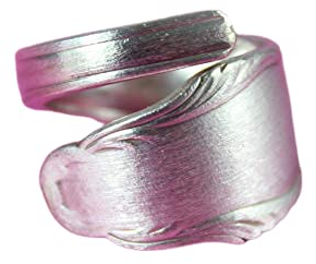 Besteckschmuck Ring, ca. 63(20) Ring aus Besteck
