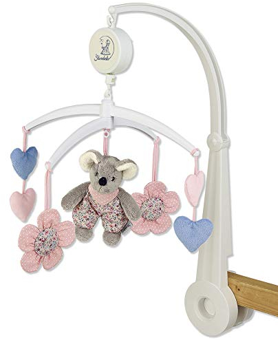 Sterntaler Mobile Maus Mabel, Gestänge, Spielwerk, Mobile-Figuren, Alter: Für Babys ab der Geburt, Mehrfarbig