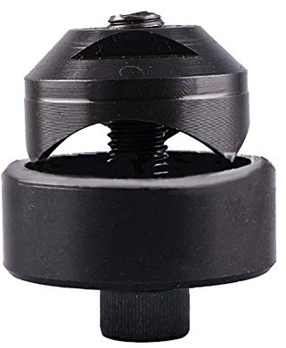 TF Perforatrice en métal, antidérapante et durable, 1 perforatrice pour tôle, tailles 16 mm-50 mm, convient pour perforatrice Q.Max