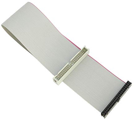 ZRM&E 30cm IDE Female to Male HD Cable - 40 Pins Extension for 3.5 & 5.25 Inch IDE Drives