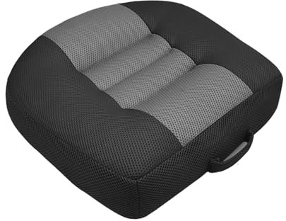 12cm Heightening Portable Car Booster Seat Cushion, Non-Slip Design for Drivers, Passengers and Children, Ideal for Added Height in The Driving Seat